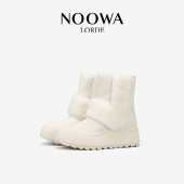 NOOWA专柜厚底短靴轻微瑕疵处理品超值雪地靴清货体验款