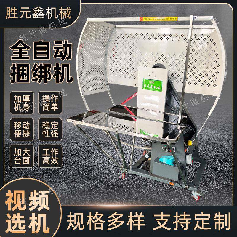 全自动pe结束带机纸箱书本打捆机捆绑小型塑料绳捆扎机服装打包机