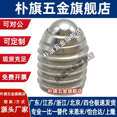 BMS/BSM/BSZF/BSX/NBSS/NBSM/NBSZ/NBSX 不锈钢球头柱塞定位波珠