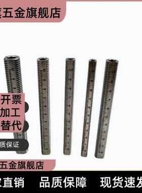 带刻度全螺纹螺丝ASSS ASSB-T Y-8 10 12 16 带刻度螺丝刻度棒
