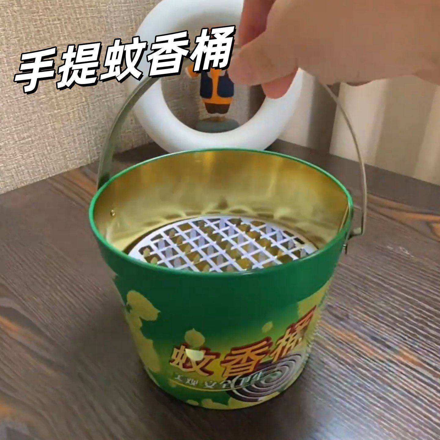 户外家用带盖蚊香盒接灰盘图片