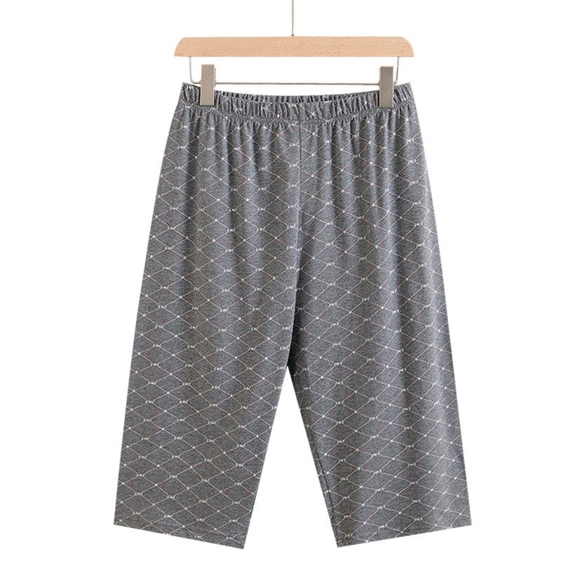 夏季薄款宽松睡裤男士纯棉空调裤大码家居裤全棉男款老人七分短裤,女士内衣/男士内衣/家居服,睡裤/家居裤,淘宝优惠券,粉丝福利购,淘宝优惠卷