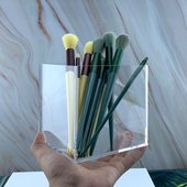 一体式 亚克力盒子高透明展示盒五面收纳盒有机玻璃箱防尘罩子定制