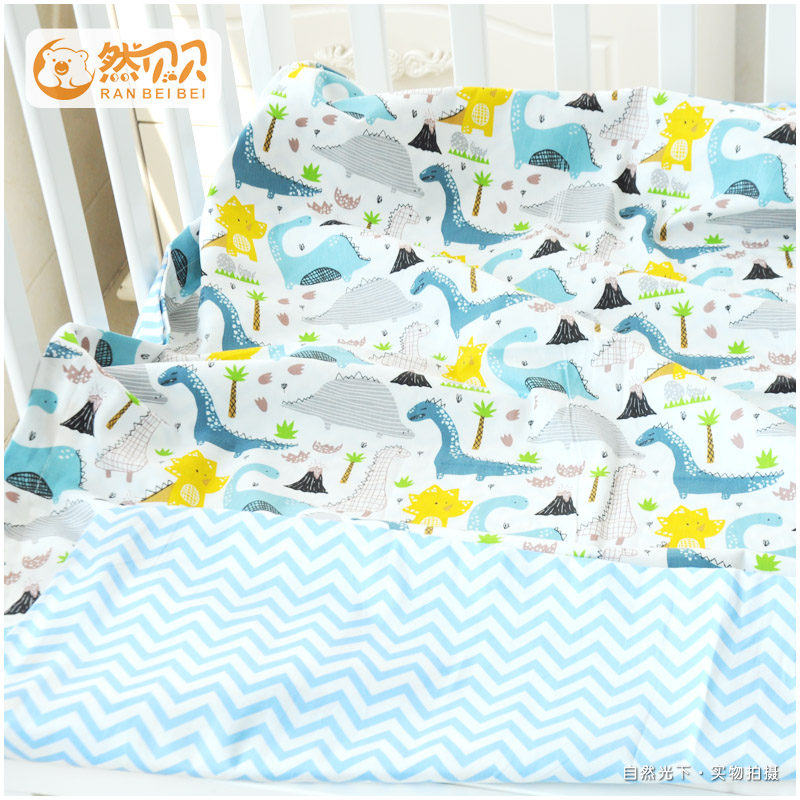 婴儿被套纯棉婴幼儿园100x120儿童全棉120x150被罩单件床品定做制