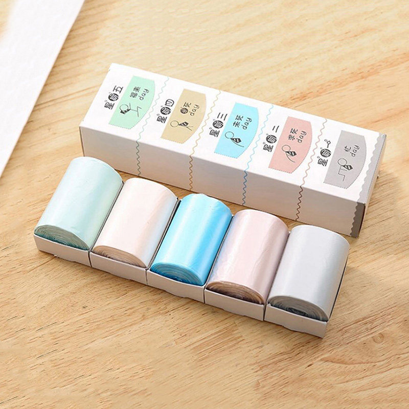 桌面垃圾桶加厚小垃圾袋小号小型办公室家用车载一次性迷你塑料袋