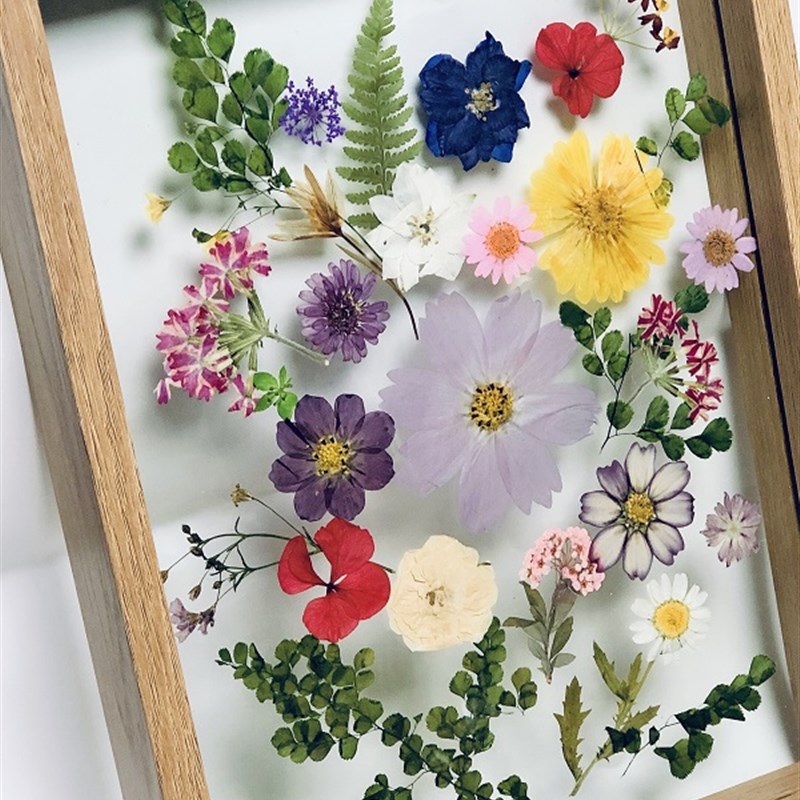 绚美系列手作押花装饰相框干花压花木制装饰画框手工沙龙花艺课程