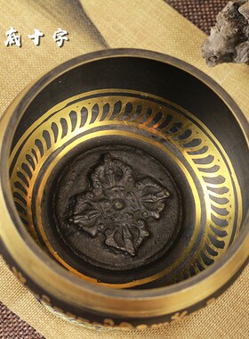 梵木果颂钵音钵尼泊尔瑜伽钵唱歌碗冥想钵铜钵冥想瑜伽办公室摆件