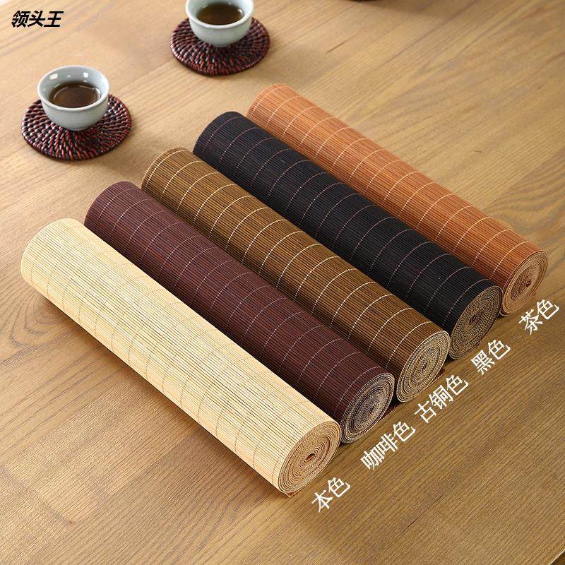 餐桌桌旗竹席风简约茶台茶桌布茶几鞋柜桌巾茶席餐垫可,居家布艺,茶席,淘宝优惠券,粉丝福利购,淘宝优惠卷