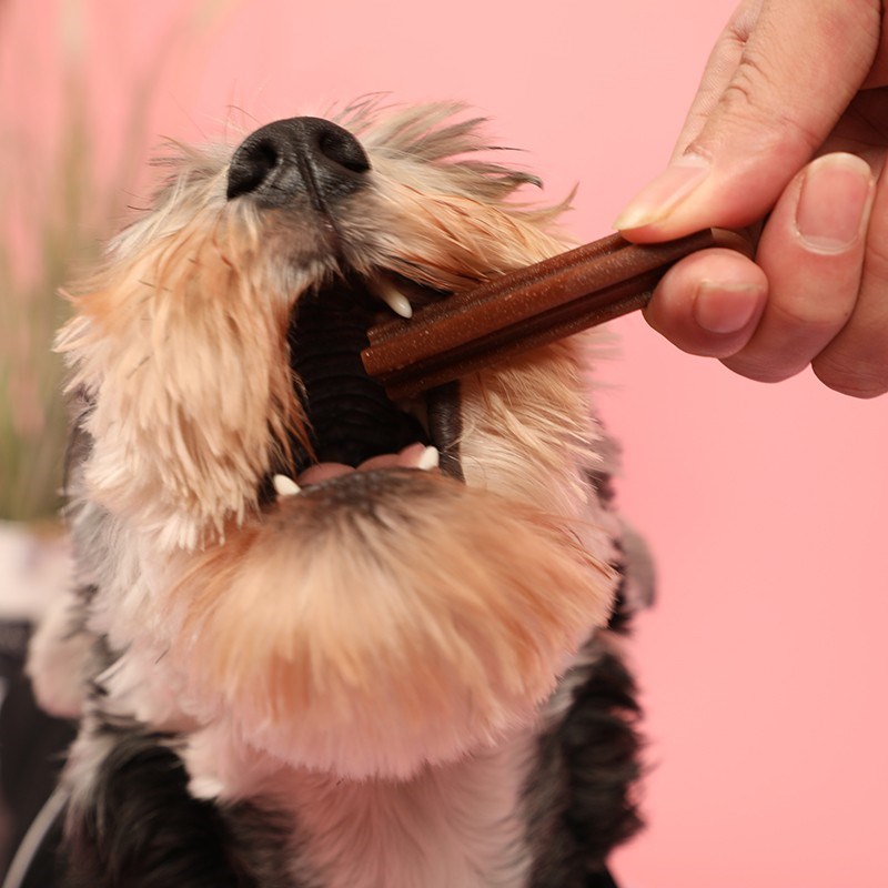怡亲狗狗零食磨牙棒幼犬耐咬小型犬泰迪柯基洁齿棒骨头宠物咬胶
