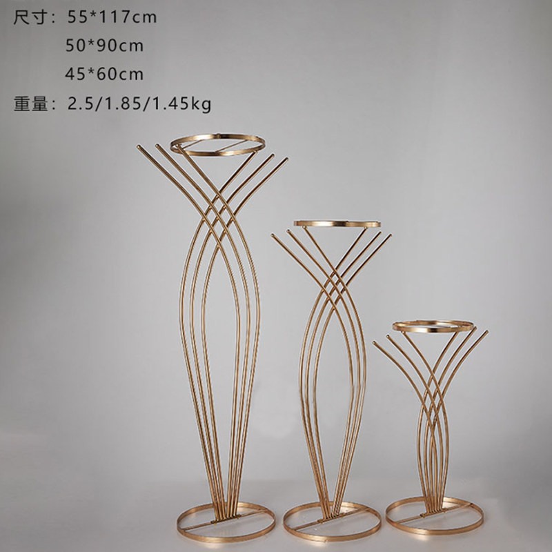 婚庆新款铁艺道具定制桌花花器酒店婚礼堂桌子摆件花瓶架子装饰品,节庆用品/礼品,婚庆绢花,淘宝优惠券,粉丝福利购,淘宝优惠卷