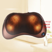 颈椎颈部腰部肩部背部多功能按摩枕车载家用电动靠垫按摩枕头 包邮