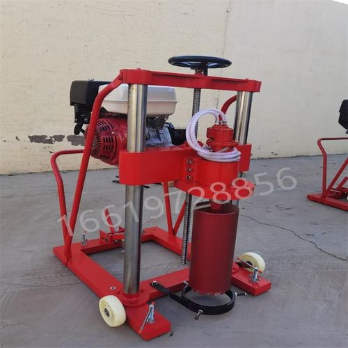 HZ-20型混凝土钻孔取芯机沥青水泥公路面钻孔机汽油柴油水稳取芯