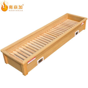 南焱加电烤火箱实木取暖器家用烤脚取暖器省电烤火炉脚踏电火桶节
