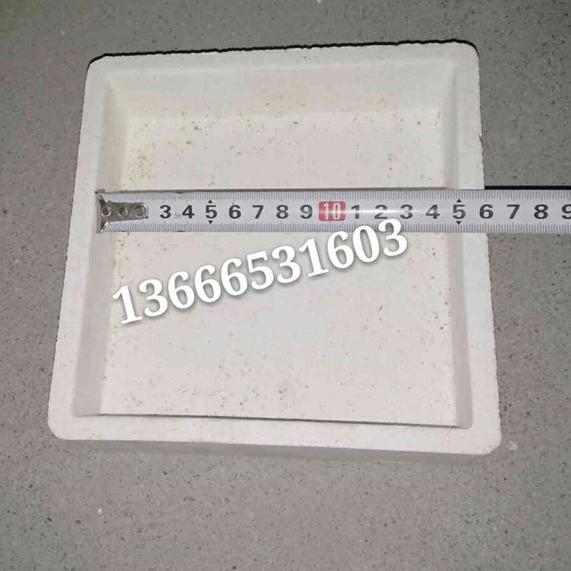 1600度度高温匣钵 刚玉莫来石匣钵 刚玉坩埚 实验匣钵 170x170x50