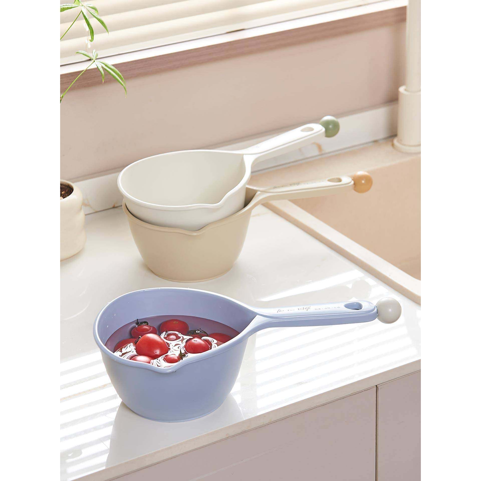 【品牌正品】厨房摔不破水勺加深加厚洗头勺子家用长柄透明舀水打,厨房/烹饪用具,水舀/水瓢,淘宝优惠券,粉丝福利购,淘宝优惠卷