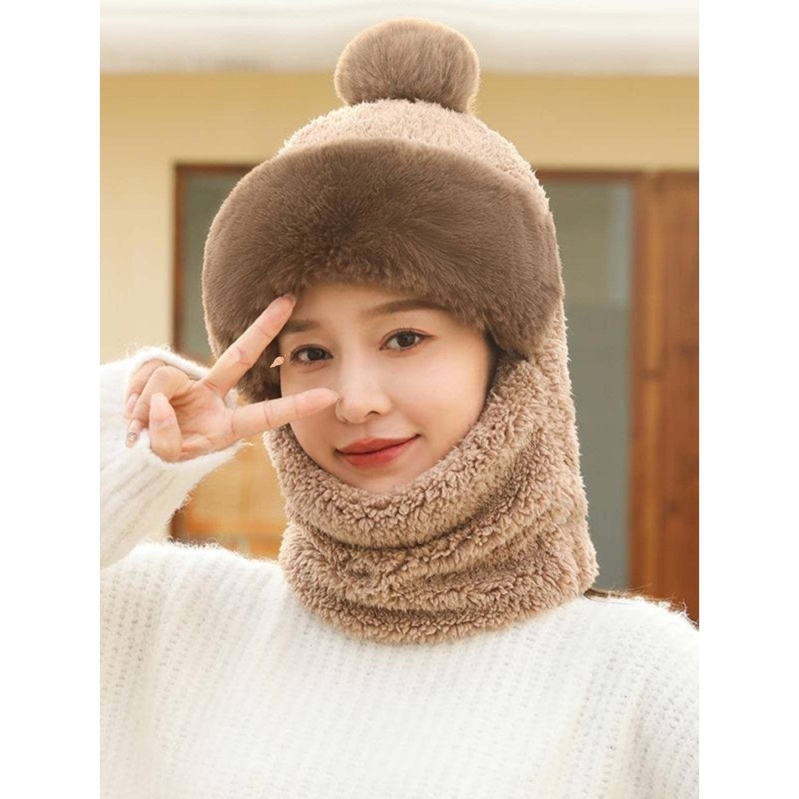 【品牌正品】帽子女士冬季新款保暖骑车防风面罩防寒加厚护颈脖套,服饰配件/皮带/帽子/围巾,防晒面纱/面罩,淘宝优惠券,粉丝福利购,淘宝优惠卷