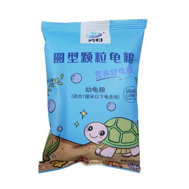 天猫正品高性价比龟粮饲料务归牌乌龟水宠物幼龟开口粮虾干鱼干草图片