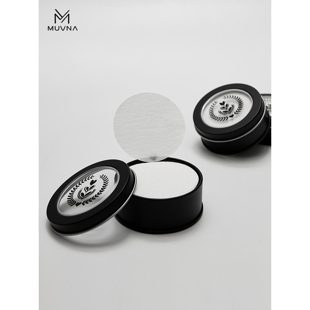 【天猫正品】MUVNA慕威纳意式咖啡机手柄过滤纸51/53/58mm专用圆