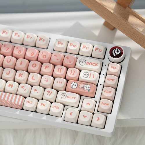 chiikawa键帽吉伊卡哇moa高度PBT热升华HI75 F99 F87雨75丘天外设