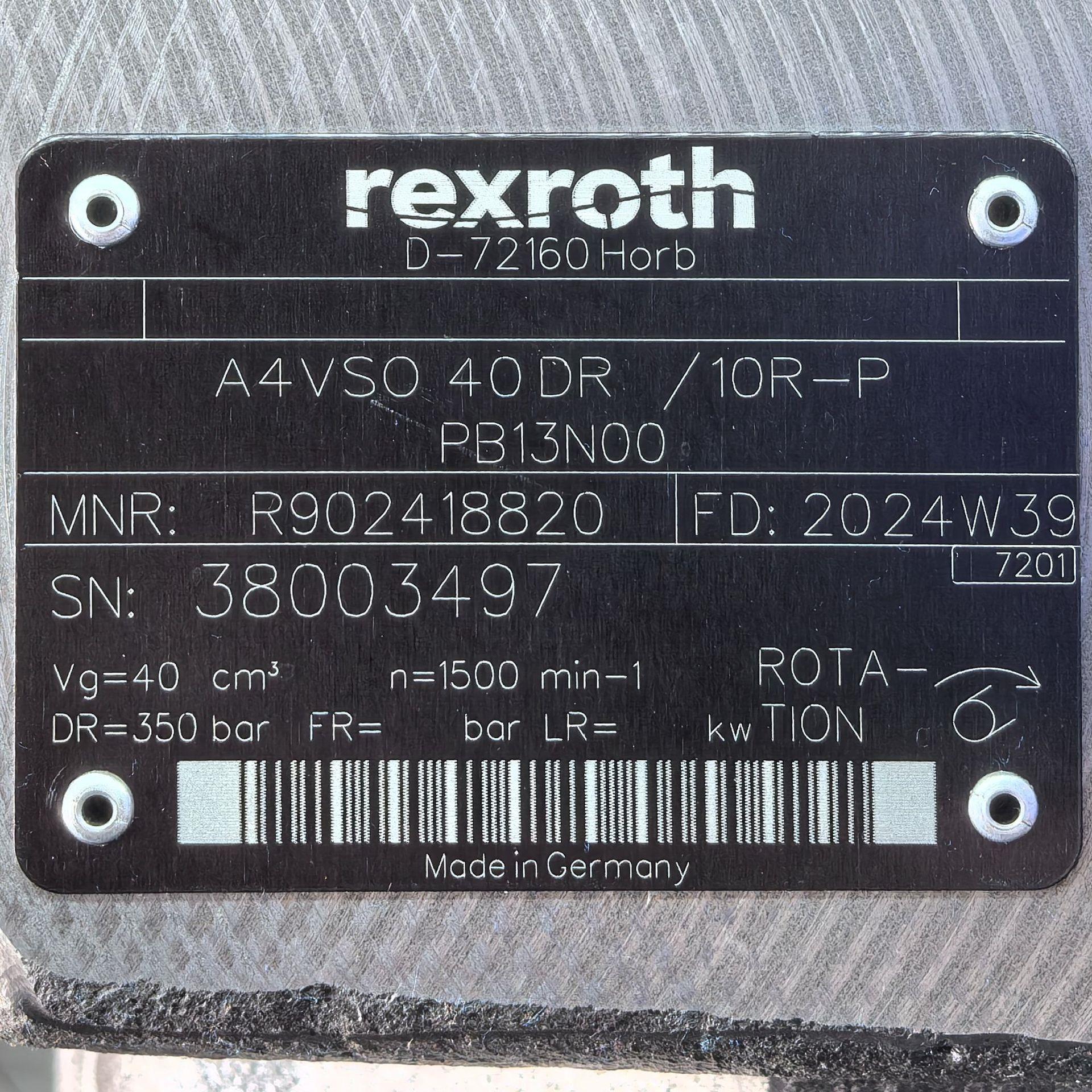 R902418820 A4VSO40DR/10R-PPB13N00 # Rexroth，液压泵