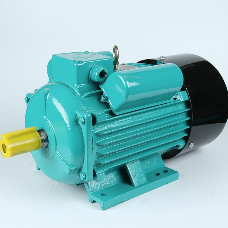 厂家供应单相异步电动机YL90L2级2.2KW220V全新全铜卧式电机