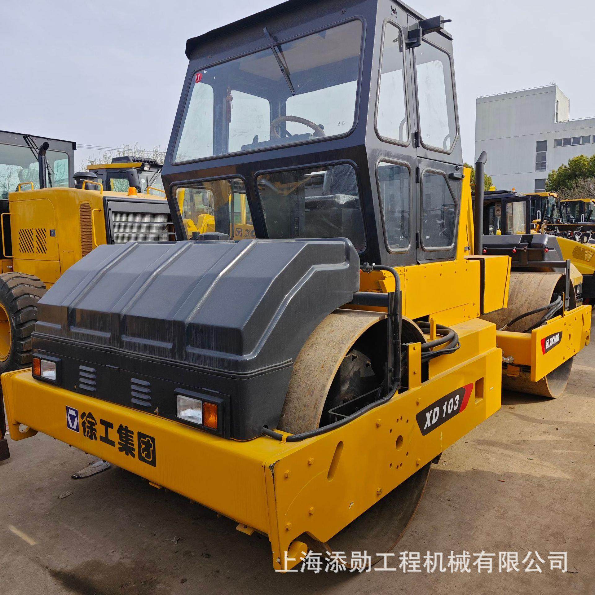 原装二手8吨10吨13吨双钢轮振动压路机 中型压路机座驾式