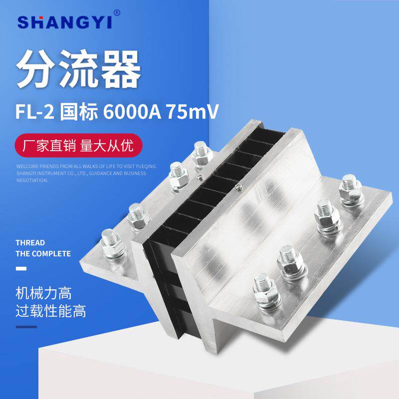 Shunt FL-2国标6000A75mV外附分流器 External shunt 0.5级锰铜