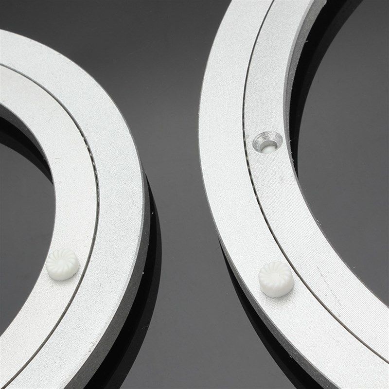 圆桌转盘餐桌转盘底座木转盘圆形餐桌配套轴承桌面转台转盘20cm