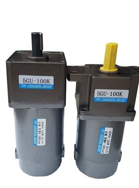 直流有刷减速电机DC24V12V500W450W400W微型齿轮变速永磁马达纯铜