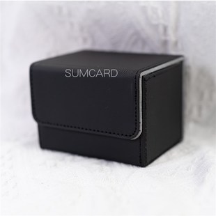 100+侧开卡盒宝可梦简中收藏盒桌游对战卡牌收纳盒游戏王球星卡盒