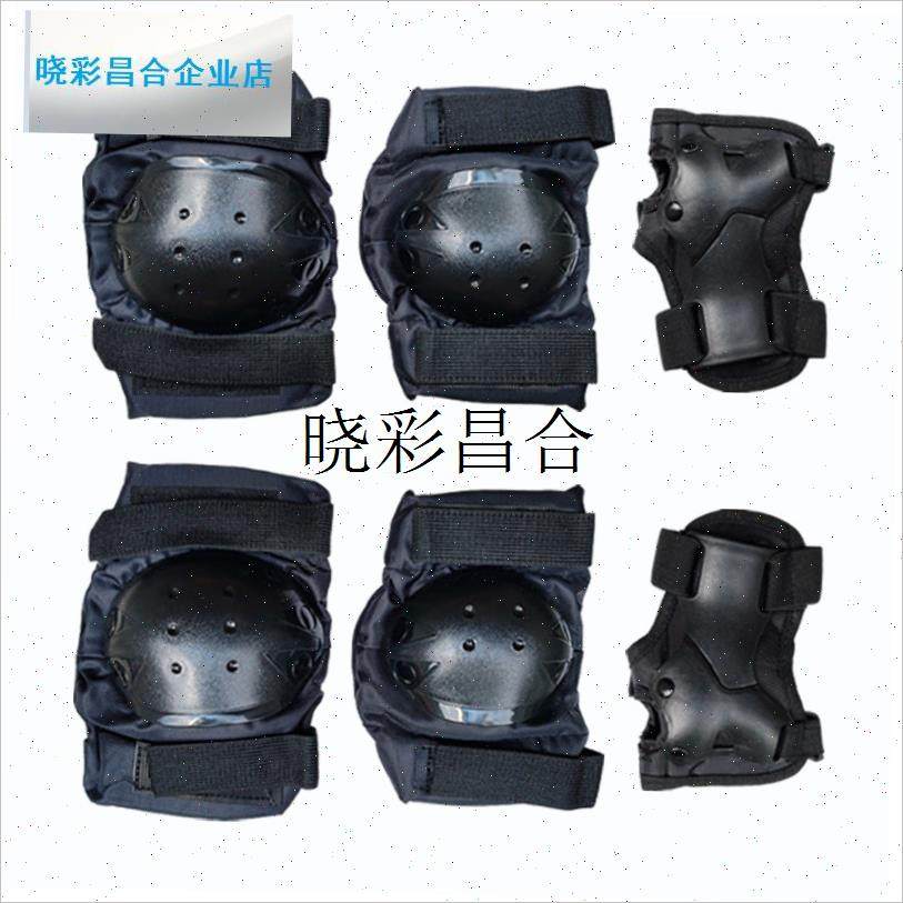 儿童成人专d业滑板头盔护具七件套装轮滑滑雪护膝护具全套安全防l