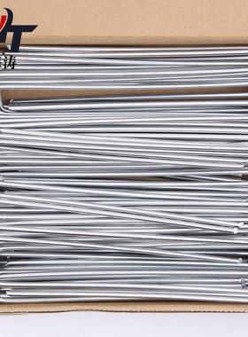 U型镀锌地钉现货供应园艺地钉7字型固定地钉全绿色涮漆地钉规格全