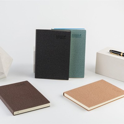金派笔记本子商务软皮面记事本小清新大学生大号B5皮本A5文具定制