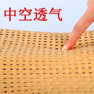 夏天竹枕头中间空心大号夏季汗蒸房专用竹子长方形PE竹编凉枕头