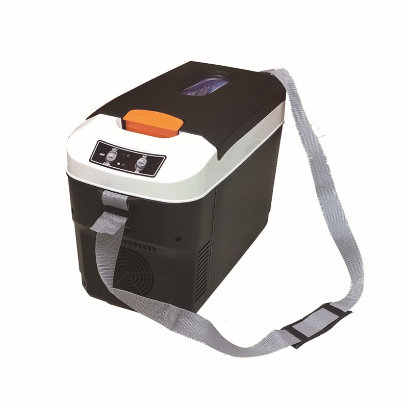 10L车载冰箱车家两用宿舍冷藏迷你卧式小冰箱12V/24v通用220v