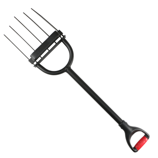 深坑挖土神器锰钢种菜家用耙子松土翻地神器翻土钢叉农用工具大全