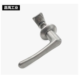 304不锈钢把手锁门锁可调节工业迫紧式把手锁机械配电箱柜锁冷库