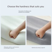 超大高枕头不塌陷不变形偏硬颈椎枕加厚加高打呼噜防反流老人男女