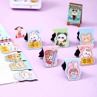 小动物磁性书签小学生创意文具儿童节小礼品礼物卡通书签奖品实用
