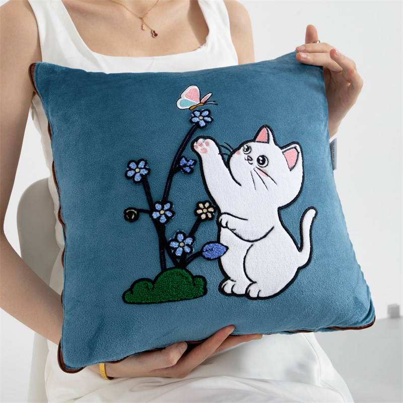 抱枕被子两用车用枕头车内高档加厚办公室冬季午睡折叠毯子二合一