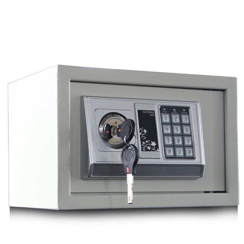 全钢家用小型迷你入墙密码双锁床头防盗保管箱保险箱保险柜包邮