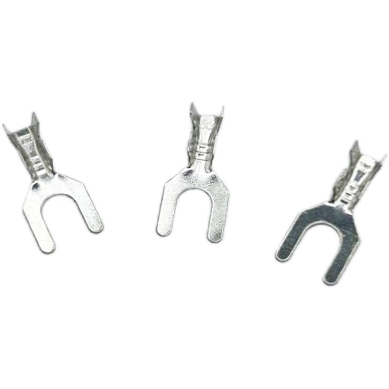 4.2叉形裸端子1000只 叉型冷压接线端子 U型Y型接线片 接地片