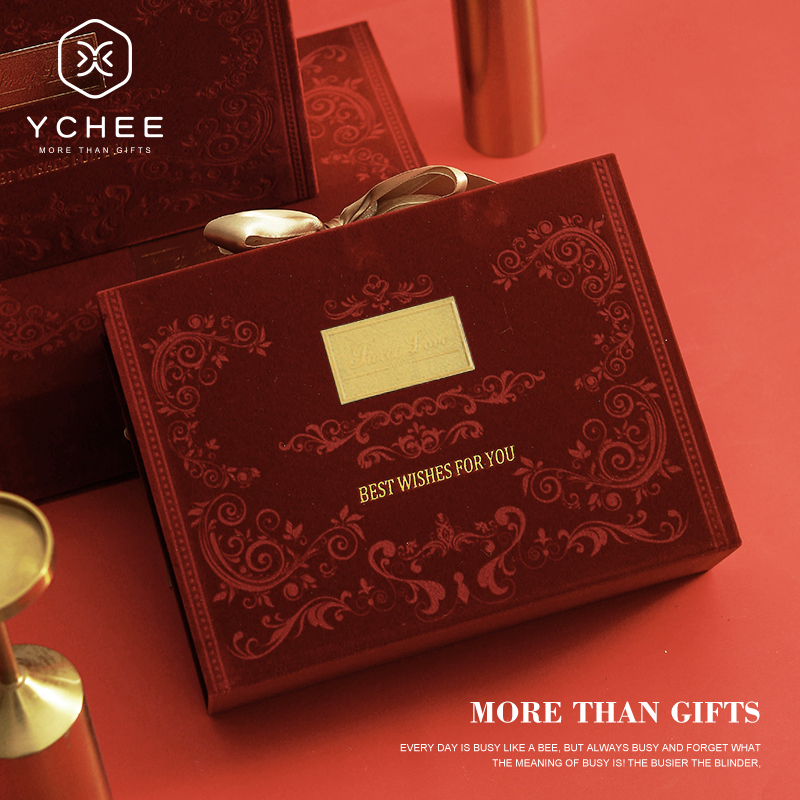 结婚伴手礼女伴娘结婚实用姐妹团红色高级感轻奢实用礼盒礼品