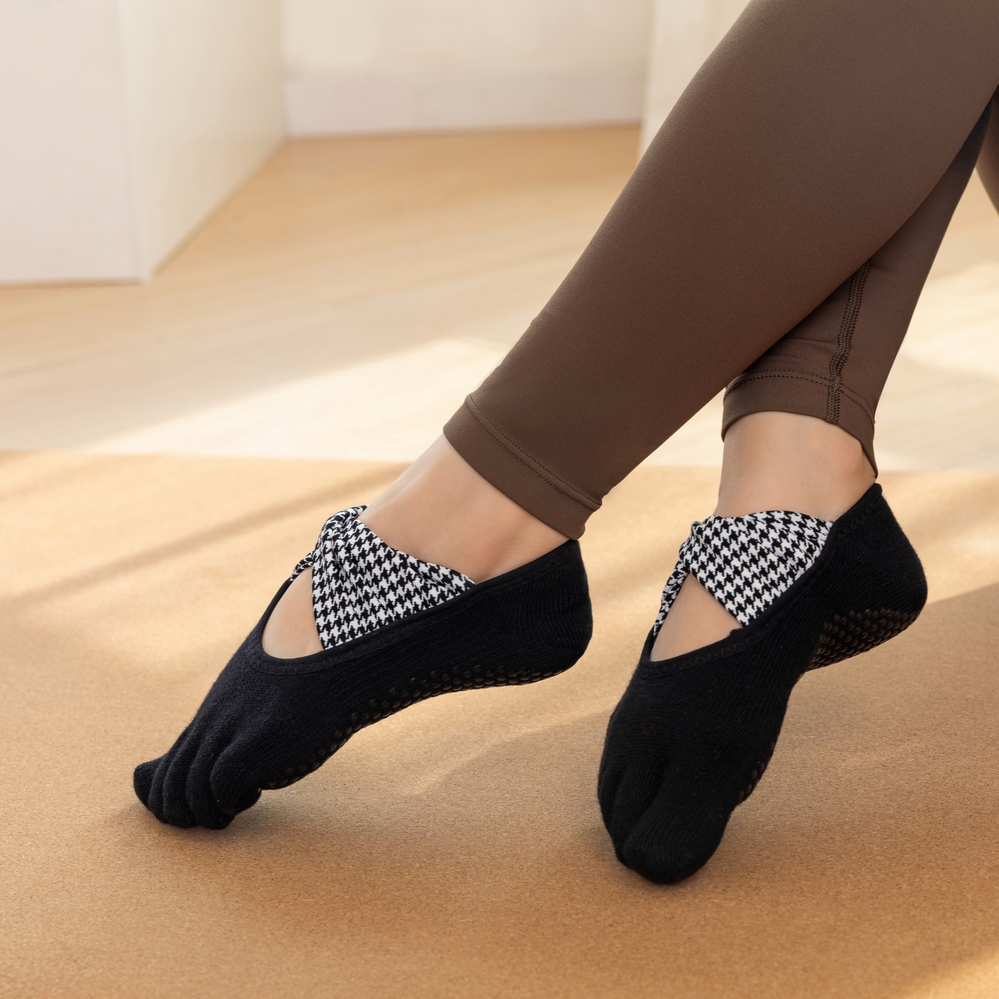 西卡哈专业防滑普拉提袜瑜伽袜