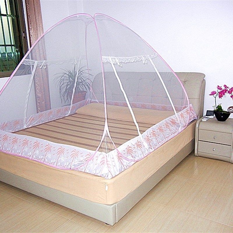 魔术折叠免安装学生蚊帐 蒙古包蚊帐 1.0 2 5 8米防蚊布加密 包邮,床上用品,蚊帐,淘宝优惠券,粉丝福利购,淘宝优惠卷
