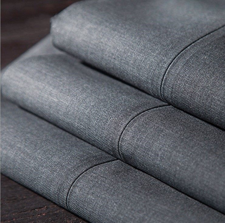 新款4S店西裤男士灰色休闲时尚西装裤别克销售工作服职业装长西裤