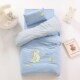 A类纯棉水洗棉幼儿园被子三件套宝宝入园专用全棉被褥套午睡6件套