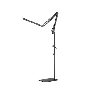落地灯USBled台灯折叠长摆臂悬臂护眼台灯阅读学习办公室夹子台灯