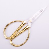 汪吾铨民间剪纸专用剪刀手工工具窗花办公美术生不锈钢尖头小剪子