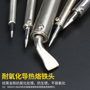 波斯高溫電烙鐵外熱式 調(diào)溫手動(dòng)焊錫槍長(zhǎng)壽命30w40w60w80w100w150w